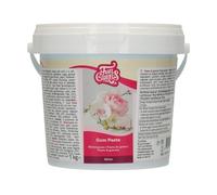 FunCakes Gum Paste White: Perfect for Sugar Flowers, Fine Leaves, Ruffles and more. Rolled out Thinly, Dries Quick, Silky, Elastic, Good Strength, Halal, Kosher and Gluten free. 1 kg.