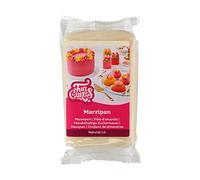 FunCakes Marzipan Natural (1:4): Ready to Roll, Easy to Use, Delicious Taste, Flexible and Smooth, Easy to Roll Out, Fine and Firm, Perfect for Cake Decorating, Halal, Kosher and Gluten Free. 250 g.