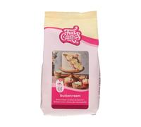 FunCakes Mix for Buttercream Easy to Use, Creamy, Perfect for Cake Decorating, Covering and Filling, Topping on Cupcakes, Halal, 500 g.
