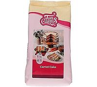 FunCakes Mix for Carrot Cake, Easily Bake a Delicious, Spicy and Moist Carrot Cake, Halal. 500 g.