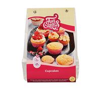 FunCakes Mix for Cupcakes, Gluten Free: Easy to Use, Perfectly Even Cupcakes, Mini Cupcakes or Loaf Cakes, Vanilla Taste, Confectioner Quality, Halal Certified, 500g