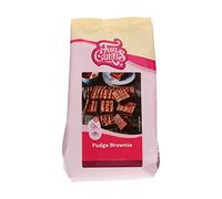 FunCakes Mix for Fudge Brownie: Easy to Use, Extremely Fudgy Brownie with a rich Chocolate Flavour, Halal. 500 g.