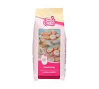 FunCakes Mix for Royal Icing, Easy to Use, for Cake and Cookie Decorating, Beautiful Glaze, Only Add Water, Halal, 900 g.