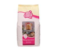 FunCakes Mix for Sponge Cake Deluxe Easy to Use, Wonderfully Light Sponge Cake, Perfect for Cake Decoration, Confectioner Quality, Cake base, Halal, 4 kg