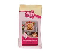 FunCakes Mix for Sponge Cake Deluxe Easy to Use, Wonderfully Light Sponge Cake, Perfect for Cake Decoration, Confectioner Quality, Cake Base, Halal, 500 g.