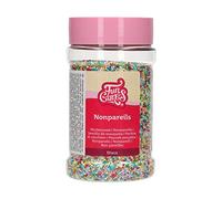 FunCakes Nonpareils Discomix: Cake Sprinkles, Great Taste, Perfect for Cake Decorating, Hundreds and Thousands Sprinkles. 250 g.