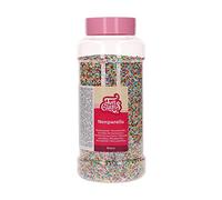 FunCakes Nonpareils Discomix: Cake Sprinkles, Great Taste, Perfect for Cake Decorating, Hundreds and Thousands Sprinkles. 800 g.
