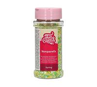 FunCakes Nonpareils Spring: Cake Sprinkles, Great Taste, Perfect for Cake Decorating, Hundreds and Thousands Sprinkles. 80 g.