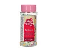 FunCakes Pastel Egg Mix: Cake Sprinkles, Great Taste, Perfect for Cake Decorating, Sprinkle Mix. 60 g.
