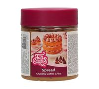 FunCakes Spread Crunchy Coffee Crisp: Sweet, Creamy and Oh-So-Versatile: Suitable for Cakes, Cupcakes, Cookies, Croissants, Macarons, Pancakes, Chocolate and Ice Cream - 250g