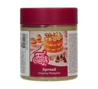 FunCakes Spread Crunchy Pistache: Sweet, Creamy and Oh-So-Versatile: optimal for Cakes, Cupcakes, Cookies, Croissants, Macarons, Pancakes, Chocolate and Ice Cream - 250g