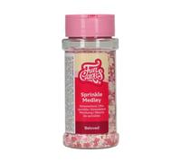 FunCakes Sprinkle Medley Beloved: Cake Sprinkles, Great Taste, Perfect for Cake Decorating, Sprinkle Mix. 65 g.