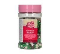 FunCakes Sprinkle Medley Football: Cake Sprinkles, Great Taste, Perfect for Cake Decorating, Sprinkle Mix. 180 g.