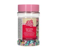 FunCakes Sprinkle Medley Pretty Sweet: Cake Sprinkles, Great Taste, Perfect for Cake Decorating, Sprinkle Mix. 180 g.