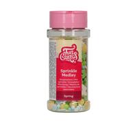 FunCakes Sprinkle Medley Spring: Cake Sprinkles, Great Taste, Perfect for Cake Decorating, Sprinkle Mix. 50 g.