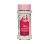 FunCakes Sugar Crystals White: Cake Sprinkles, Great Taste, Perfect for Cake Decorating, Cupcake Sprinkles. 80 g.