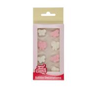 FunCakes Sugar Decorations Bows: Ready to Use for Cake Decoration, absolute for Cupcakes, Muffins and more - Set/8