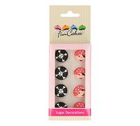 FunCakes Sugar Decorations Pirates - Ready to Use for Cake Decoration, Perfect for Pirate Themed Cupcakes, Muffins and More, Glutenfree Certified, Set 8