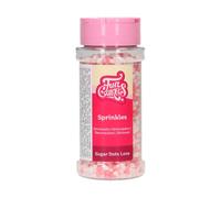 FunCakes Sugar Dots Love: Cake Sprinkles, Great Taste, Perfect for Cake Decorating, Cupcake Sprinkles. 80 g.