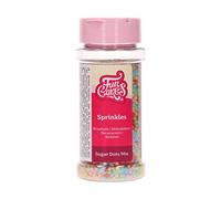 FunCakes Sugar Dots Mix: Cake sprinkles, Delicious taste, Perfect for decorating cakes and cupcakes, Sugar Dots. 80 g