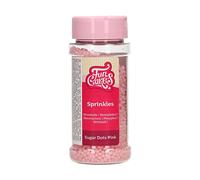 FunCakes Sugar Dots Pink: Cake sprinkles, Delicious taste, Perfect for decorating cakes and cupcakes, Sugar Dots. 80 g