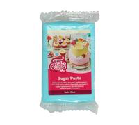 FunCakes Sugar Paste Baby Blue, Easy to Use, Smooth, Flexible, Soft and Pliable, Perfect for Cake Decorating, Halal, Kosher and Gluten Free, 250 g Pack of 1