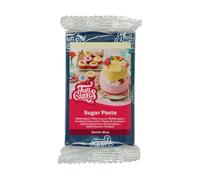FunCakes Sugar Paste Demin Blue, Easy to Use, Smooth, Flexible, Soft and Pliable, Perfect for Cake Decorating, Halal, Kosher and Gluten Free, 250 g