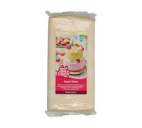 FunCakes Sugar Paste Elegant Ivory, Easy to Use, Smooth, Flexible, Soft and Pliable, Perfect for Cake Decorating, Halal, Kosher and Gluten Free, 1 kg