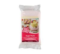 FunCakes Sugar Paste Rosé White, Delicious Taste, Smooth Texture, Great for Cakes, Cupcakes and Cookies, Halal, Kosher, and Gluten-free, 250 g