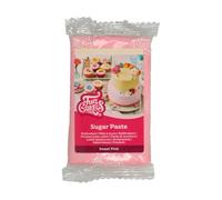 FunCakes Sugar Paste Sweet Pink, Easy to Use, Smooth, Flexible, Soft and Pliable, Perfect for Cake Decorating, Halal, Kosher and Gluten Free, 250 g