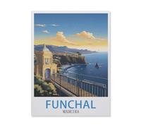Funchal Madeira，Jigsaws Puzzles 1000 Pieces Classic Jigsaws Educational Games Toys，Best Gift for Adults and Kids（38x52cm）-DN50