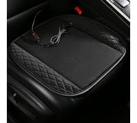 FUNCITTE Cooling Car Seat Cover with USB Port,Comfort Ventilated Car Seat Pad,3 Adjustable Cool Speed, Summer Breathable Seat Covers for Vehicles Office Chair Wheelchair (Black,5 fans)