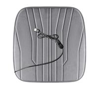 FUNCITTE Heated Car Seat Cushion, Square Seat Pad USB, Cover Portable Winter Heated Cushion for Vehicles & Home Office Chairs (Grey)