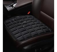 FUNCITTE Heated Car Seat Cushion, USB &12V Fast Heating, Portable Electric Square Seat Warmer Pad for Universal Car Office Chair & Pet Bed SUV Saloon (Black)