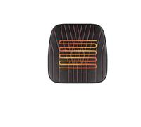 FUNCITTE Heated Car Seat Cushion, USB Power, Plush Square Seat Warmer Pad, Portable Winter Heating Cover for Vehicles & Home Office Chairs (Black)