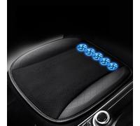 FUNCITTE USB Cooling Car Seat Cover,3Levels Cool Car Seat with Fan,Breathable and Ventilated Car Seat Cushion for Vehicles Office Chair Wheelchair (Black)