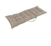 FUNCITTE Waterproof Garden Recliner Cushions, High Back Chair Cushion, Outdoor Garden Seat Cushion with Backrest, Low Back Pain Relief Thick for Patio Seat Pads for Home Office Chair (Khaki)