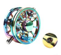 Function-First Baitcasting Reel Made of Aluminum Alloy with Brake Mechanism and Rotating Handle for Real-World Use (E)