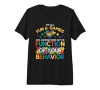 Function of Behavior Autism Behaviorism Behavior Analyst Premium T-Shirt