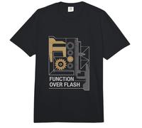 Function Over Flash Engineering Philosophy Comfort Colors Adult Heavyweight T-Shirt