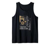 Function Over Flash Engineering Philosophy Tank Top