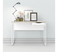 Function Plus Desk - 1 Drawer - White