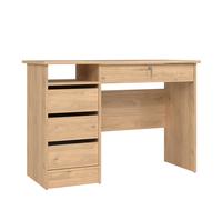 Indoor Furniture Group Furniture To Go Function Plus Desk (3+1) Handle Free Drawer In Jackson Hickory Oak, Brown