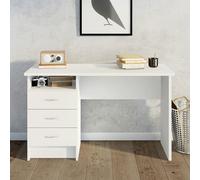 Function-Plus-Desk-3-Drawer-Single-White