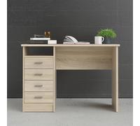 Function-Plus-Desk-4-Drawer-Single-Oak