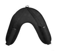 Functional Ab Crunch Harness for Cable Systems to Boost Core Strength Training (Rubber handle)