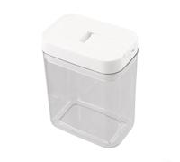 Functional Airtight Kitchen Container with Transparent Design and Secure Closure for Rice Flour Sugar Grains and Dry Food Items (((800 mL))