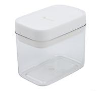 Functional Airtight Kitchen Container with Transparent Design and Secure Closure for Rice Flour Sugar Grains and Dry Food Items (((500 mL))