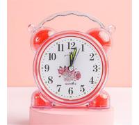 Functional Alarm Clock for Busy Lifestyles Compact Design with Loud Alarm Feature (Red)