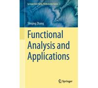 Functional Analysis and Applications